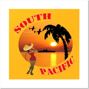 South Pacific - Design #1 Posters and Art